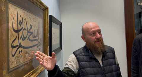 Bursa’da 700. yıla özel hat sergisine yoğun ilgi