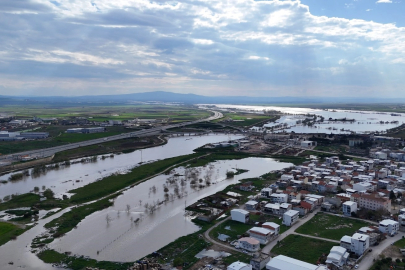 Karacabey Ovası sular altında kaldı