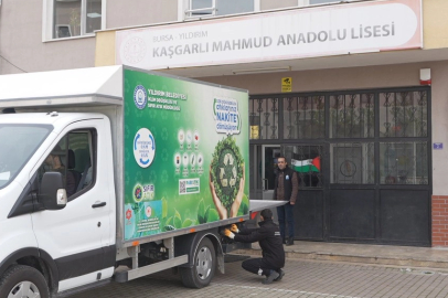 Yıldırım’da plastiğe fren: 31 okula arıtma, 32 bin öğrenciye matara