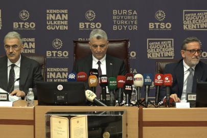 Bakan Bolat, Bursa’da iş adamlarıyla bir araya geldi