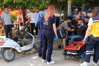 Bursa’da motosiklet otomobille çarpıştı: 1 yaralı

